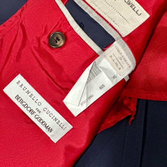 Men's Brunello Cucinelli Blazer 52R - Picture 6 of 10